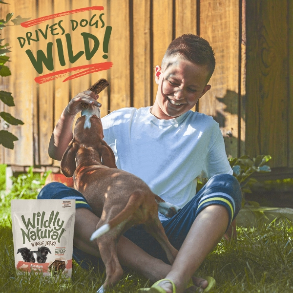 Wildly Natural Whole Jerky Alaskan Salmon Dog Treats