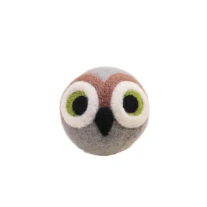Wise Old Owl Beastball Dog Toy