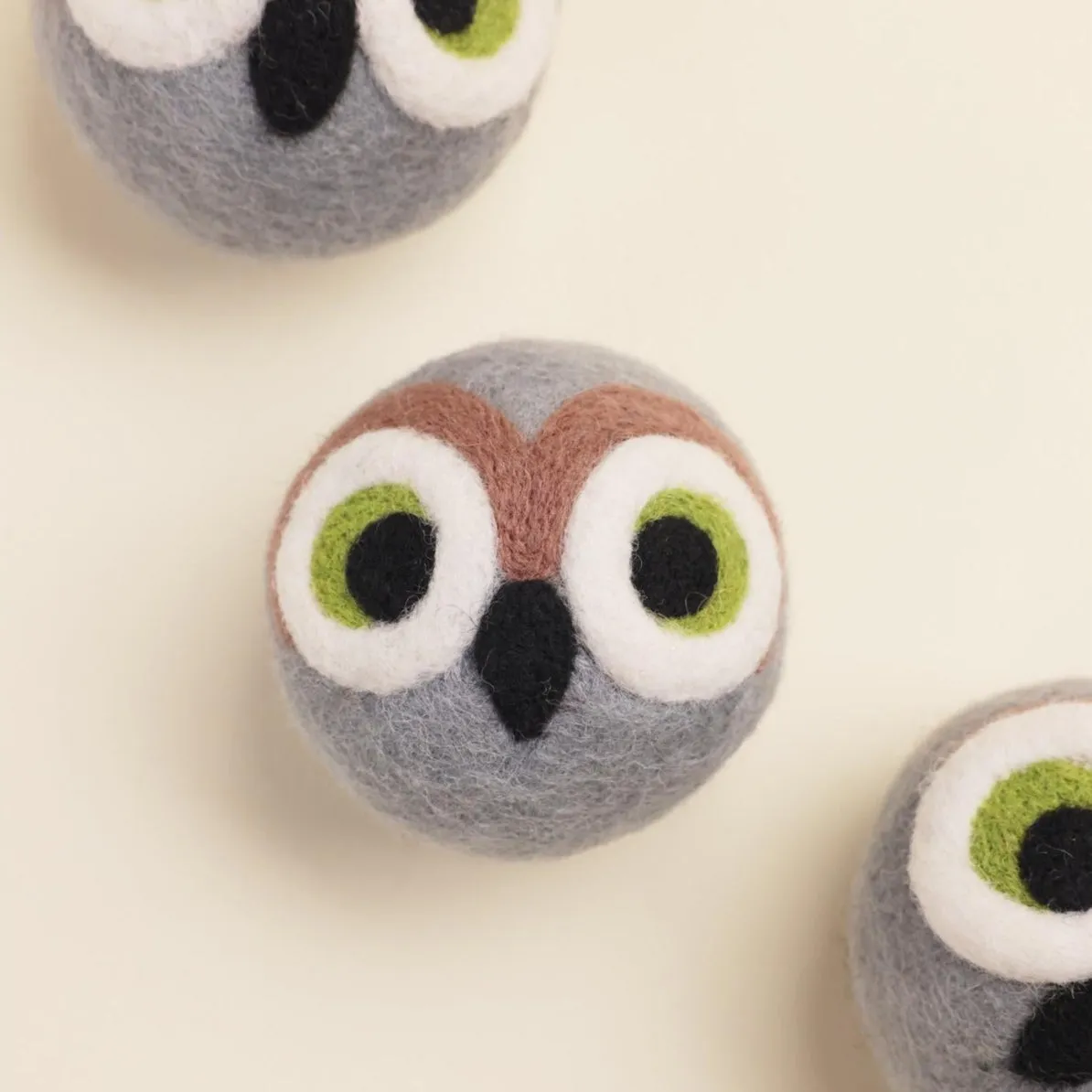 Wise Old Owl Beastball Dog Toy