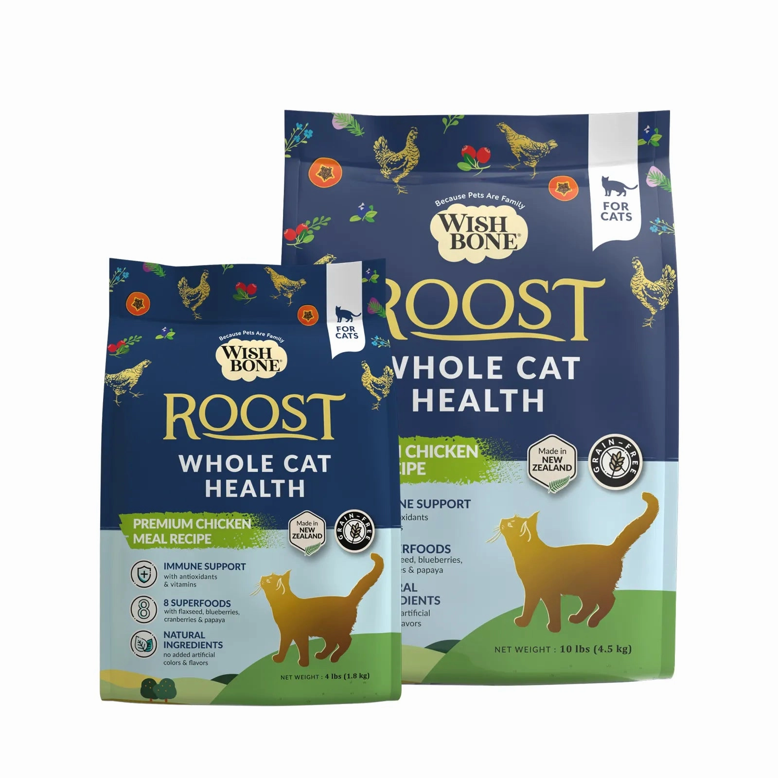 Wishbone - Roost - New Zealand Chicken Dry Cat Food
