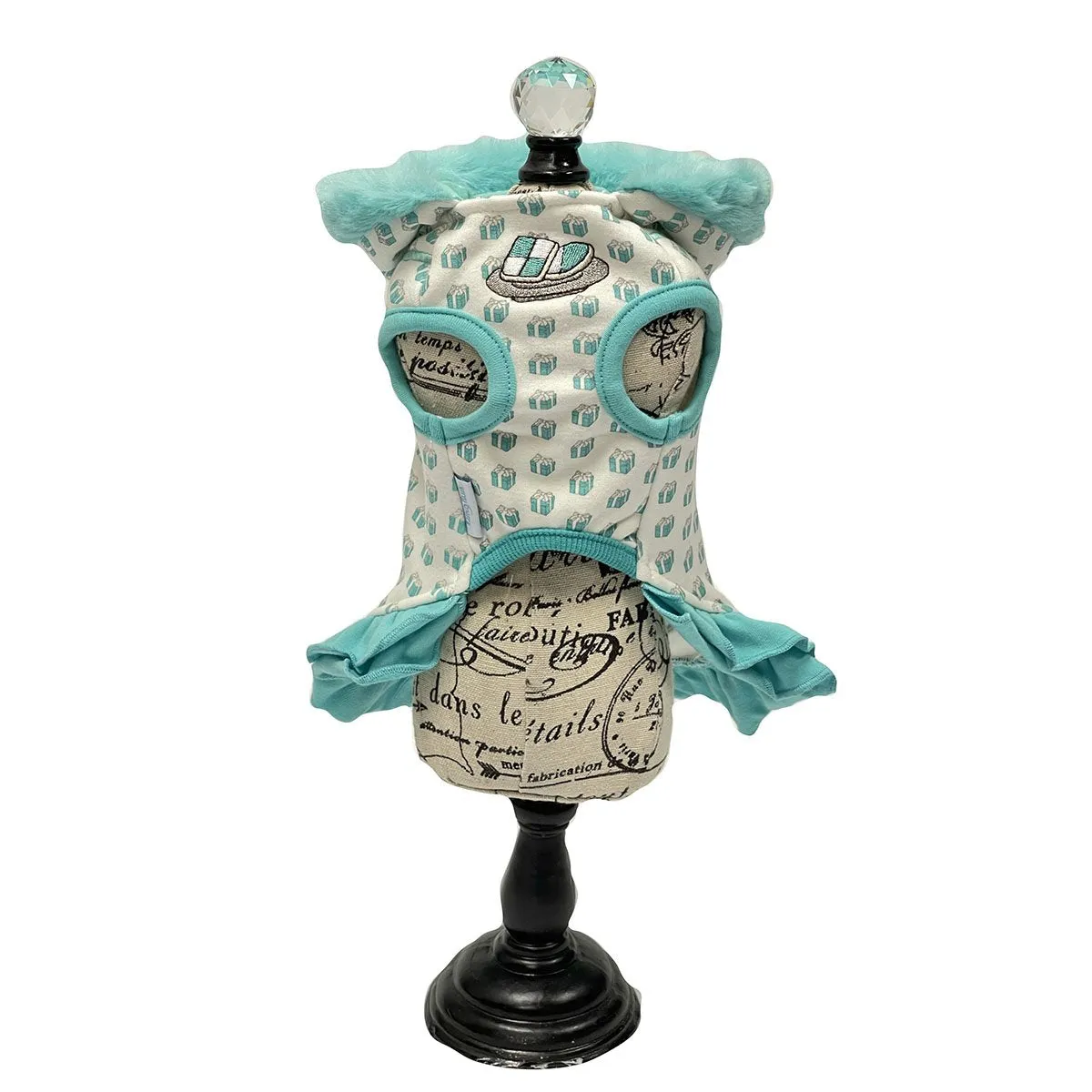 Wooffany & Co. Cup Of Love Hoodie Dog Dress