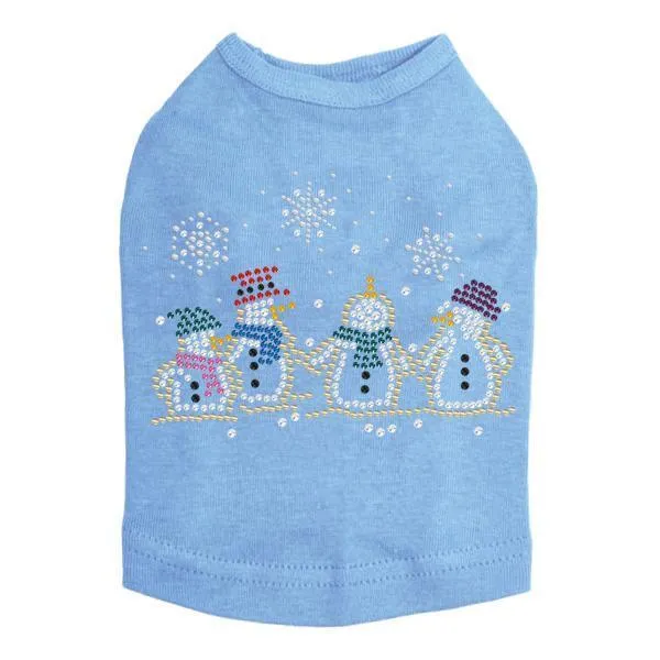Xmas Carols Rhinestone Dog Tank