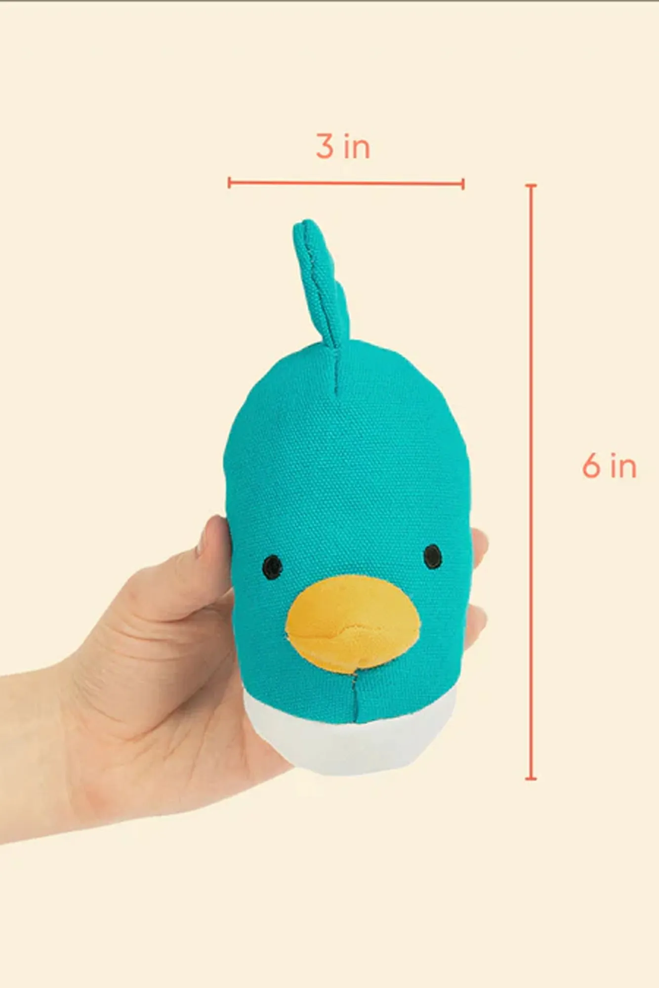 Yomp Quackers Plush Dog Toy