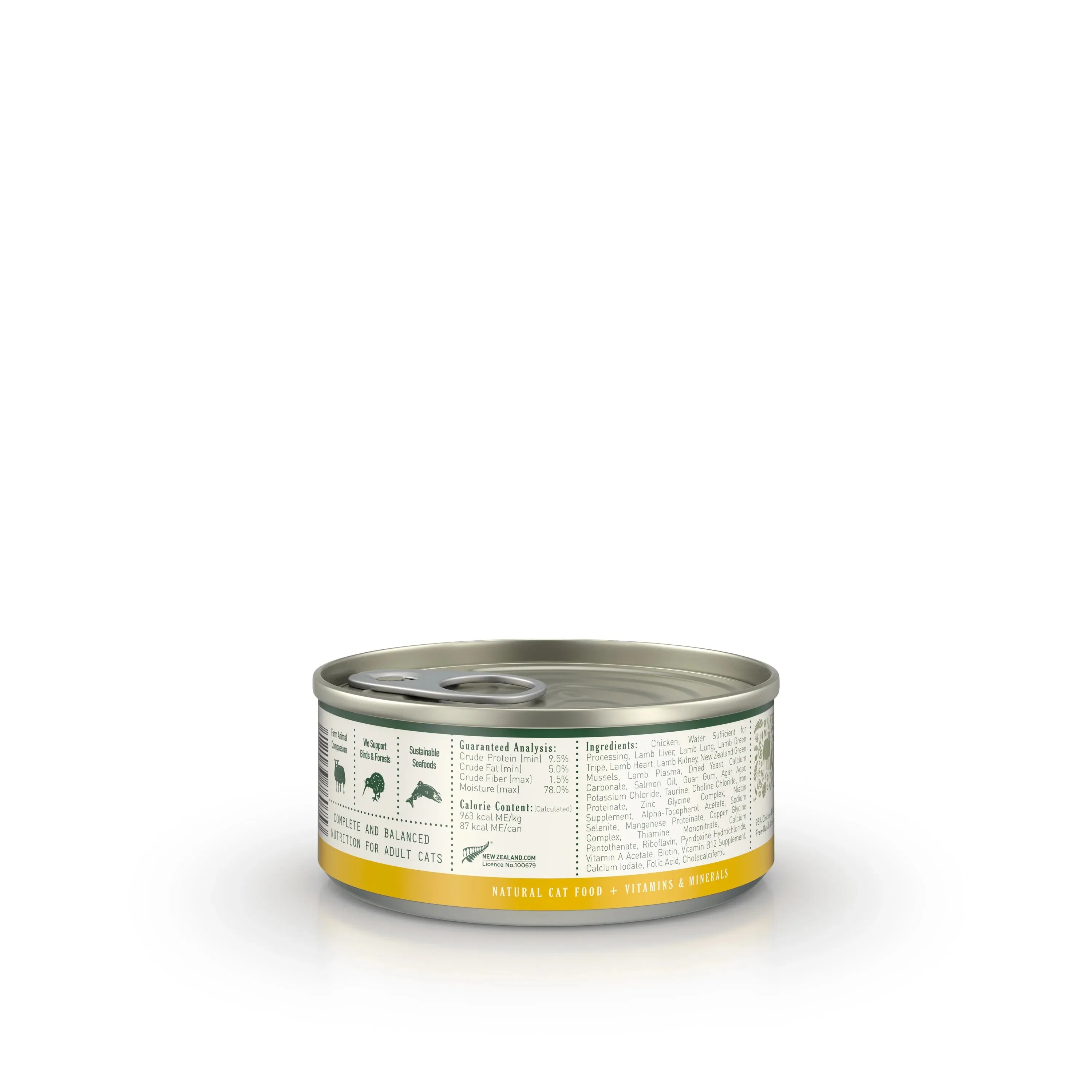 Zealandia Adult Cat Wet Food - Chicken Pate