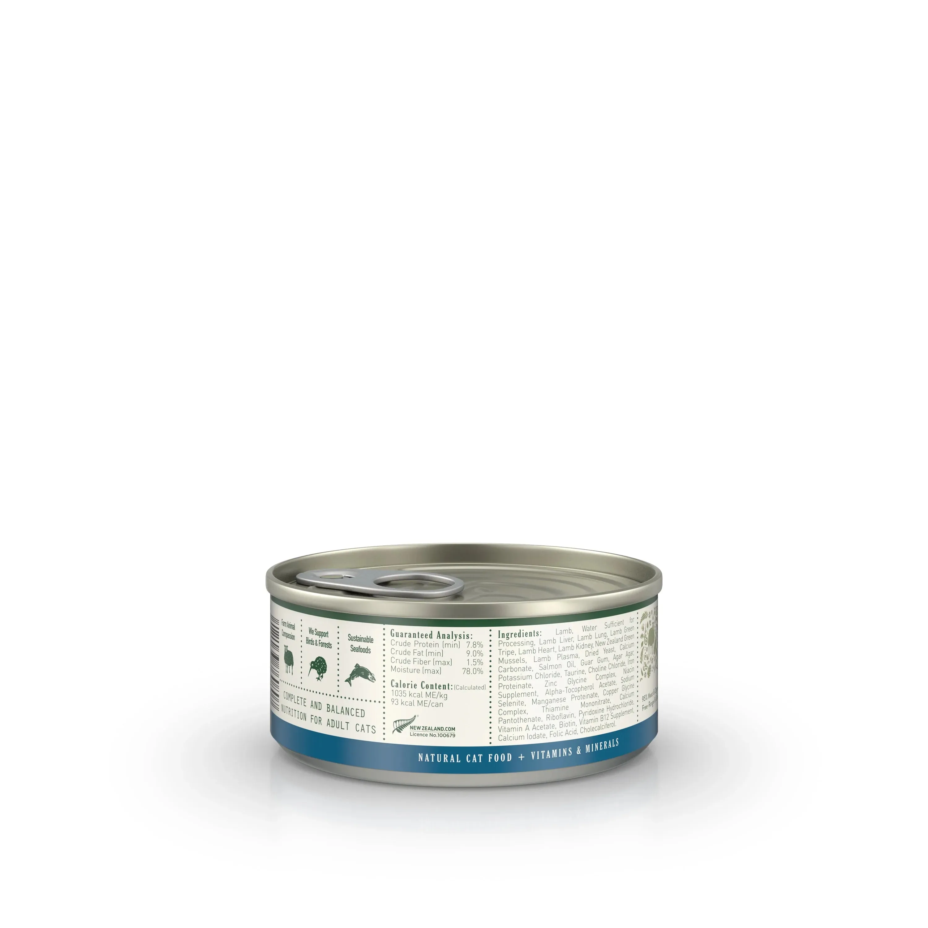 Zealandia Adult Cat Wet Food - Lamb Pate
