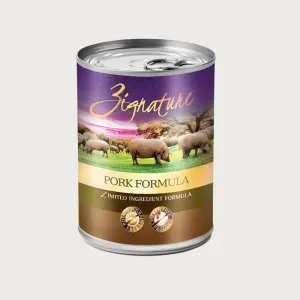 ZIGNATURE Pork Formula Wet Food for Dogs