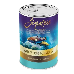 Zignature Whitefish Formula For Dog Canned Food, 13oz