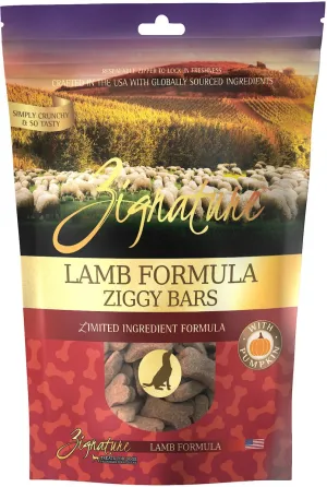 Zignature Ziggy Bars Lamb Formula Dog Treats