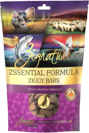 Zignature Zssential Ziggy Bars Dog Treats
