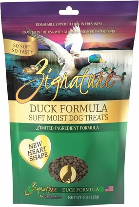 Zignature Duck Flavored Soft Dog Treats