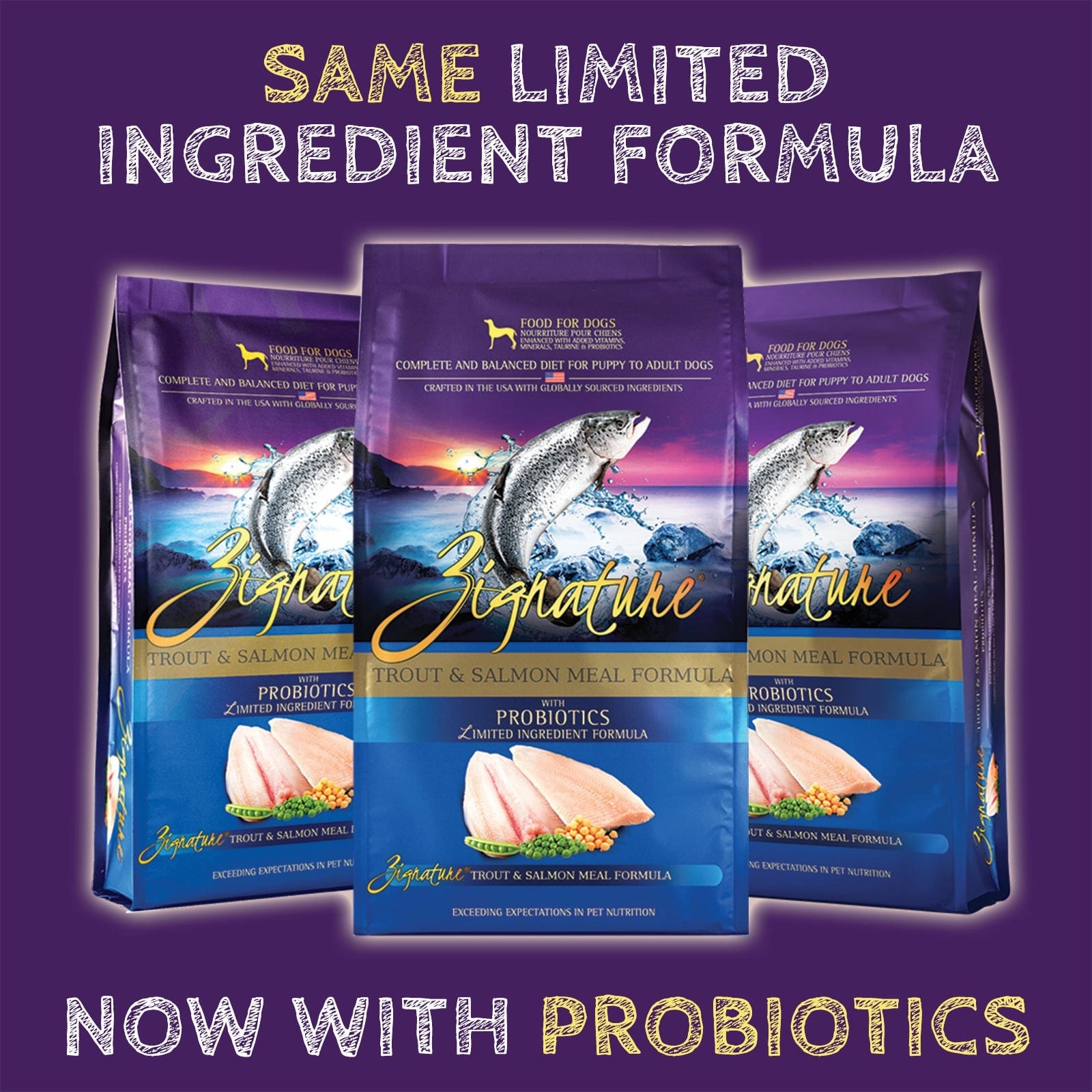 Zignature Limited Ingredient Trout & Salmon Formula Dry Dog Food