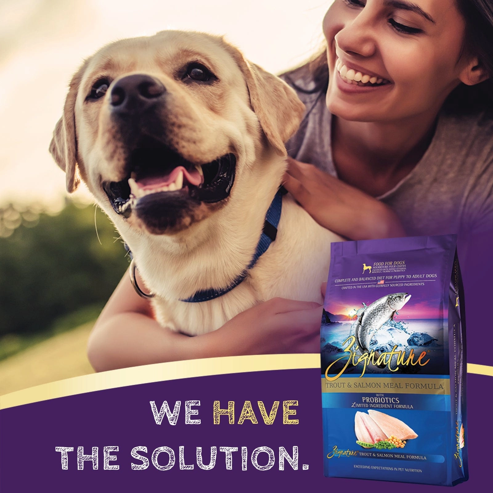 Zignature Limited Ingredient Trout & Salmon Formula Dry Dog Food