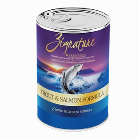 Zignature Limited Ingredient Trout & Salmon Formula Wet Dog Food