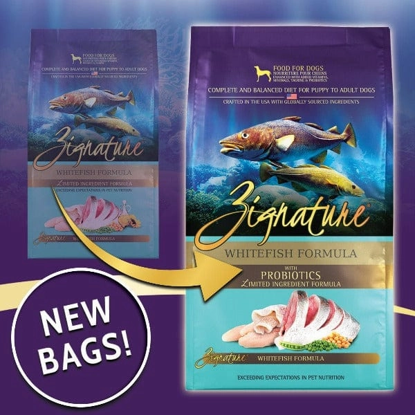 Zignature Limited Ingredient Whitefish Formula Dry Dog Food