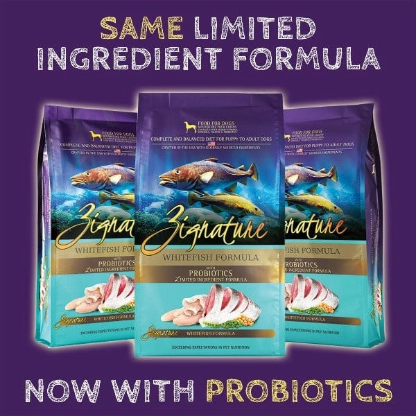 Zignature Limited Ingredient Whitefish Formula Dry Dog Food