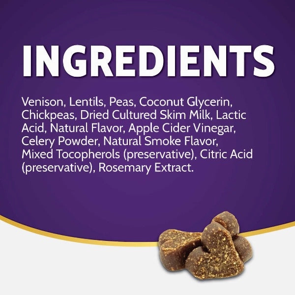 Zignature Soft Moist Venison Formula Dog Treats