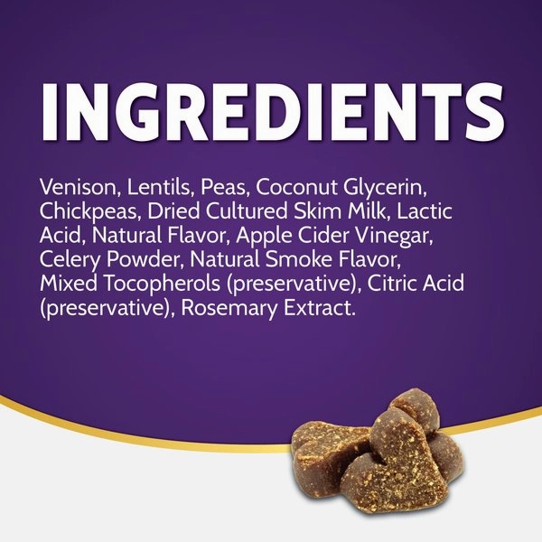 Zignature Venison Flavored Soft Dog Treats