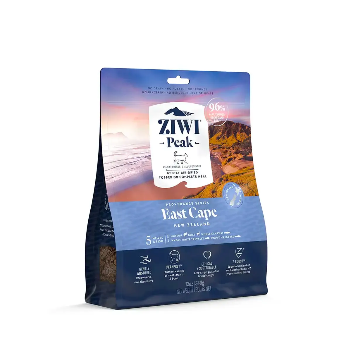 ZiwiPeak Air-Dried East Cape Recipe for Cats