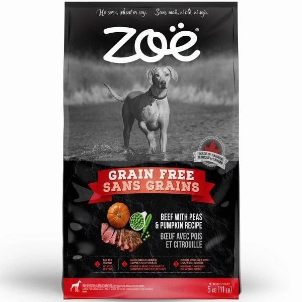Zo Dog Grain Free Beef with Peas & Pumpkin Dry Dog Food